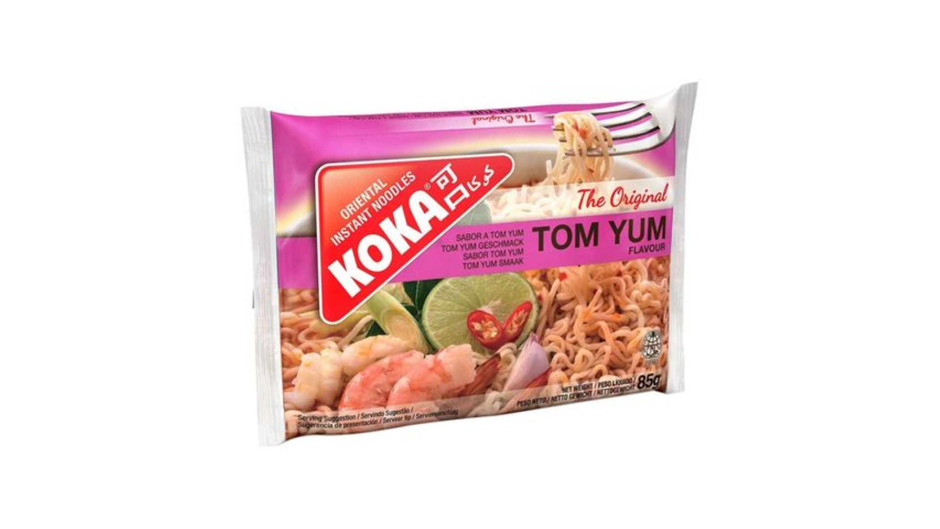KOKA INSTANT TOM YAM NO MSG 85G
